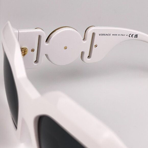 NEW Versace VE4424U 314/87 MAXI MEDUSA BIGGIE White Gray Irregular Sunglasses main image 8